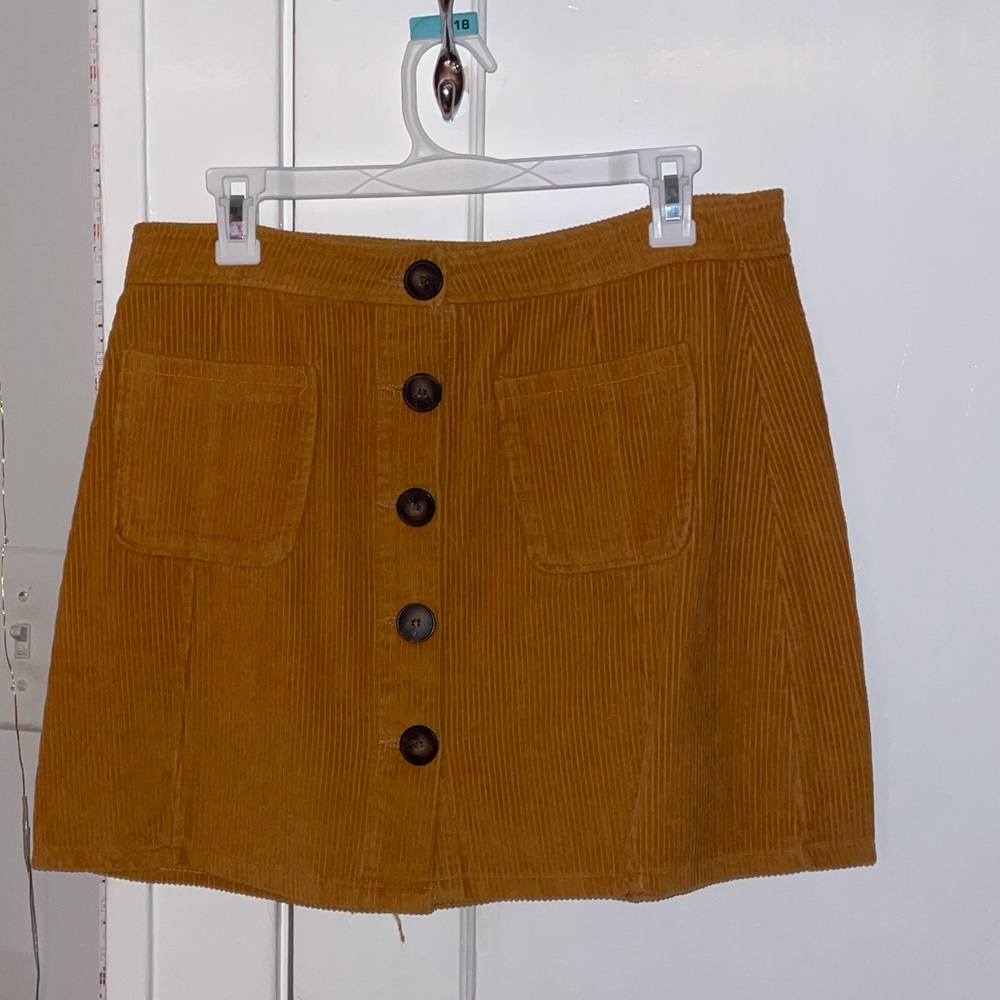 Corduroy Skirt